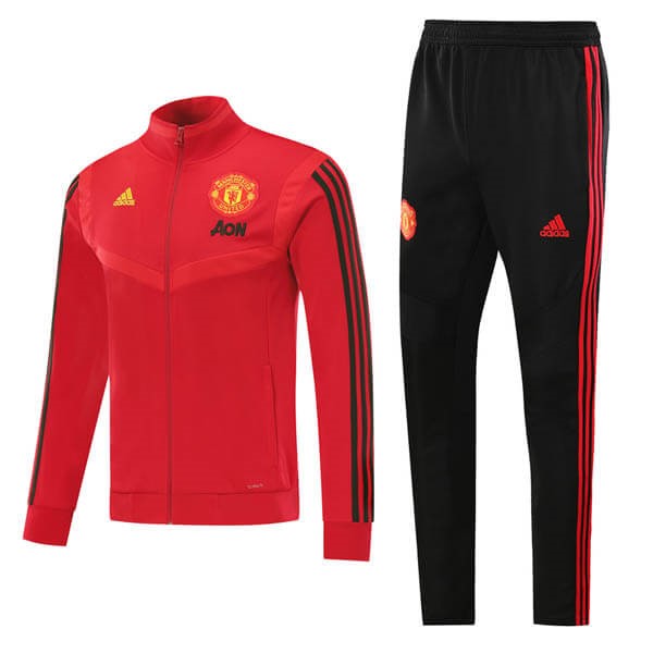 Tuta Calcio Manchester United 20/21 Rosso Nero